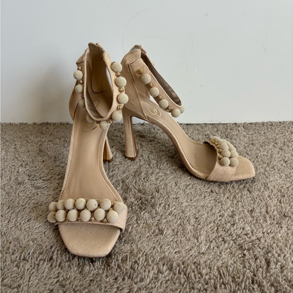 Tan Sam Edelman heels